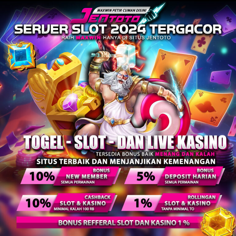 Situs Slot Casino Togel Aman dan Terpercaya Jentoto